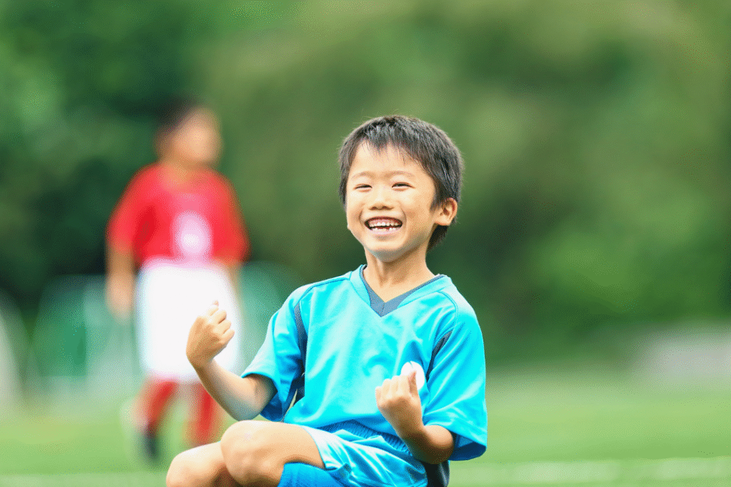サッカー　応援　親