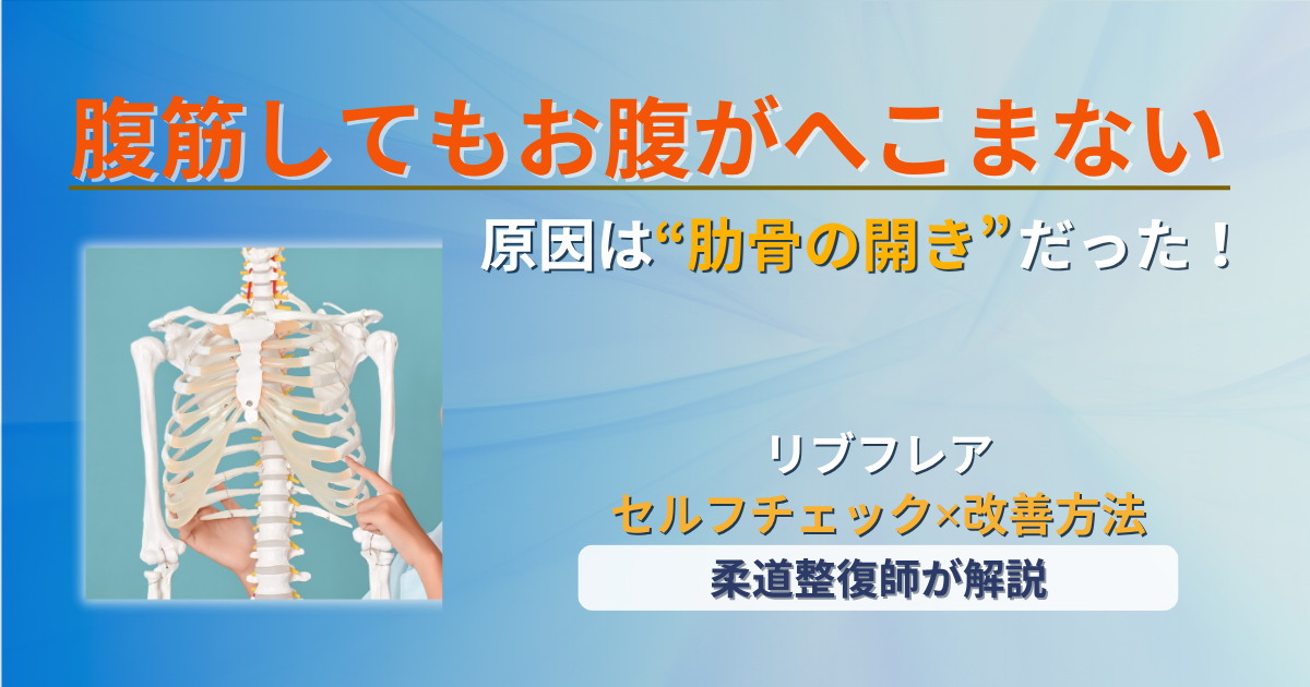 リブフレア　お腹　へこまない